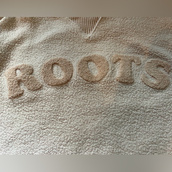 Cozy Roots Crewneck sweatshirt. Light Pink. GUC. N/S - Picture 2 of 3